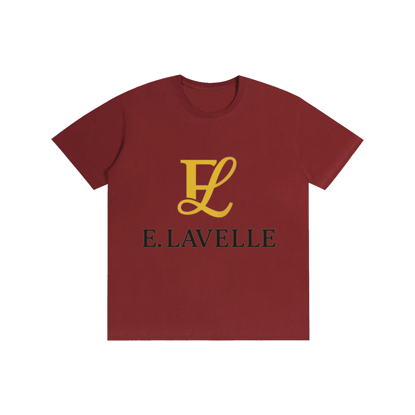 Pure Cotton Unisex T-Shirt Gold Logo