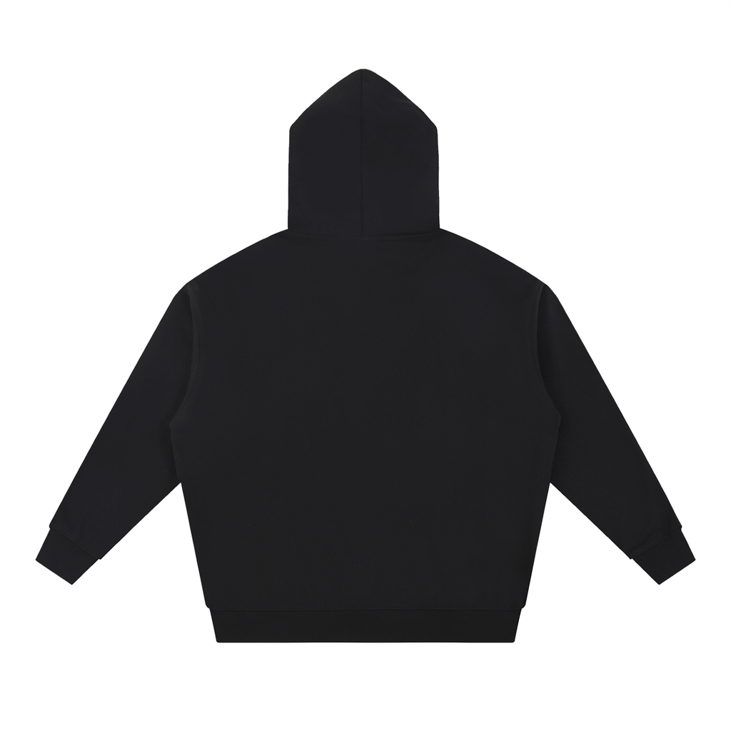 ELavelle Essential Heavyweight Hoodie Blck & Gold Logo
