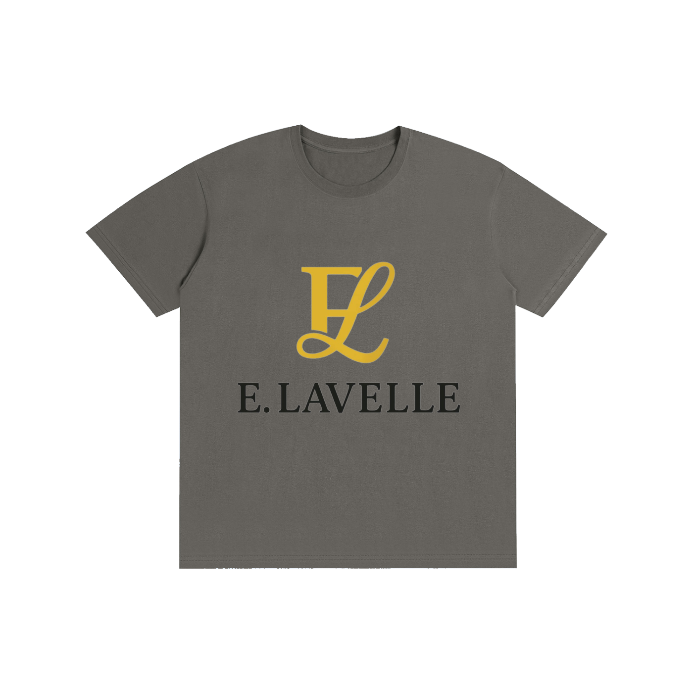 Pure Cotton Unisex T-Shirt Gold Logo
