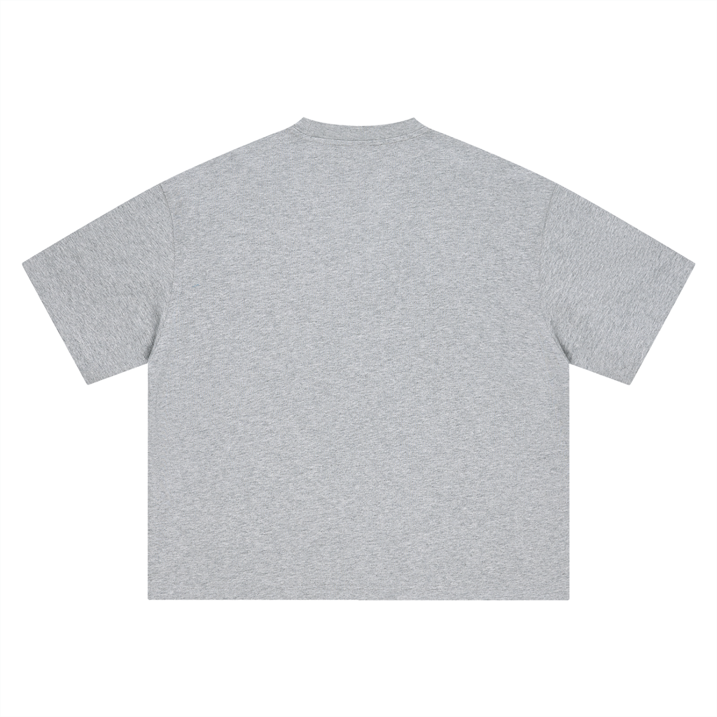 Boxy Oversized T-Shirt Gold Logo