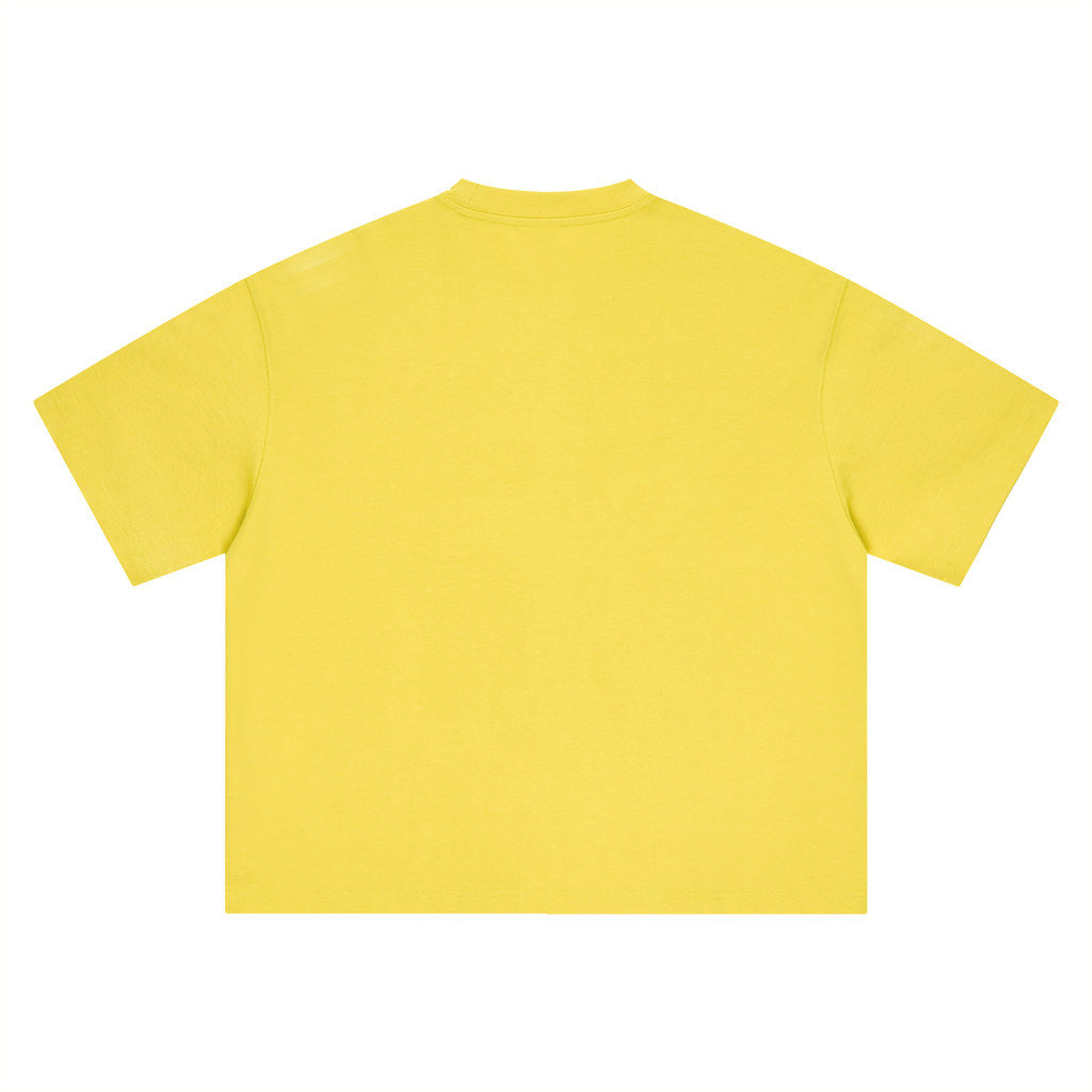 Boxy Oversized T-Shirt Red Logo
