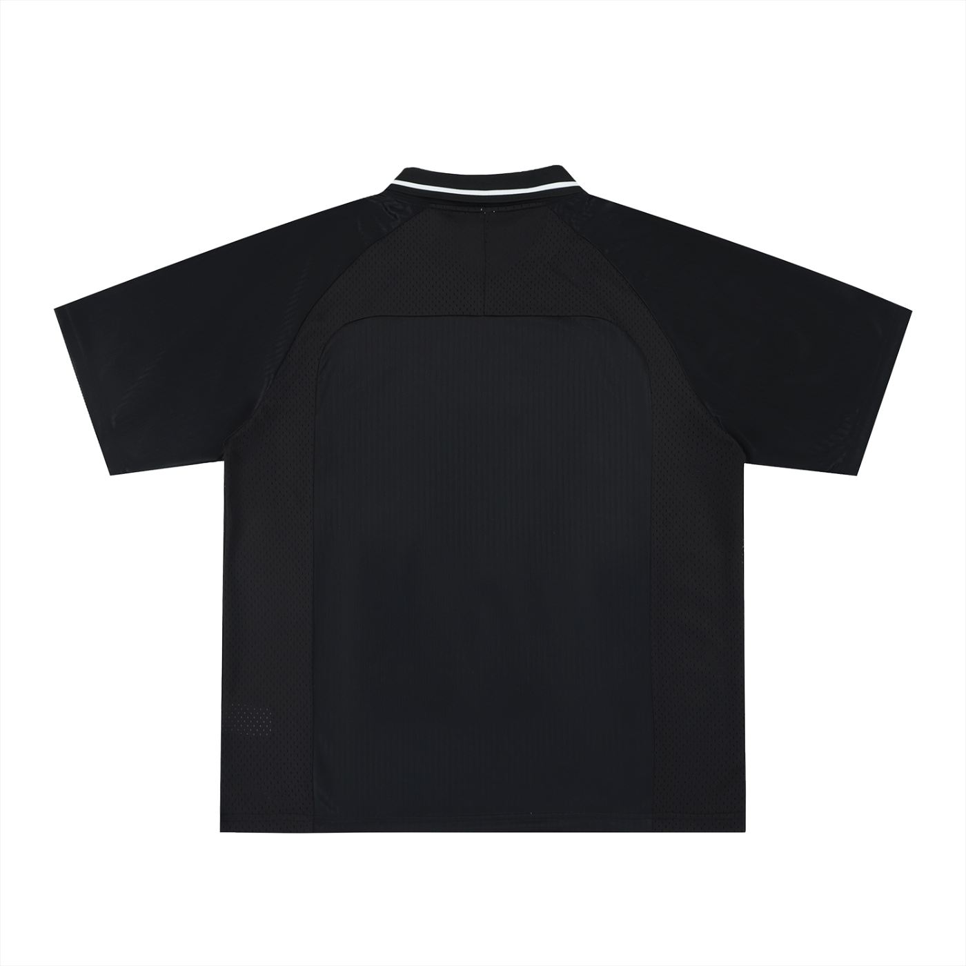 Striped V-Neck Soccer Jersey Gold Logo