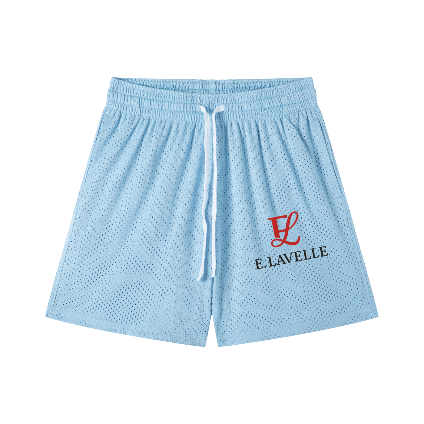 Mesh Drawstring Shorts