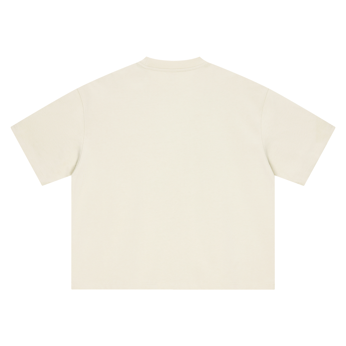 Boxy Oversized T-Shirt Gold Logo