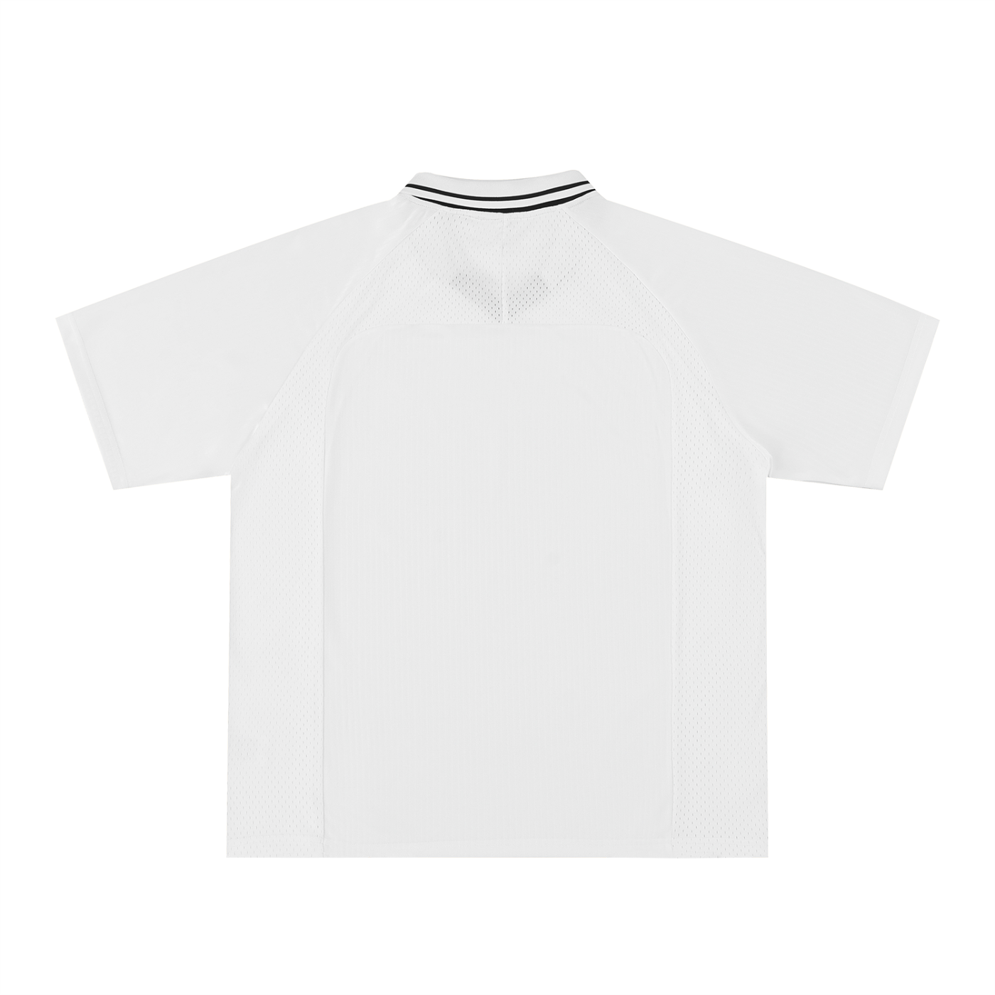 Striped V-Neck Soccer Jersey Gold Logo