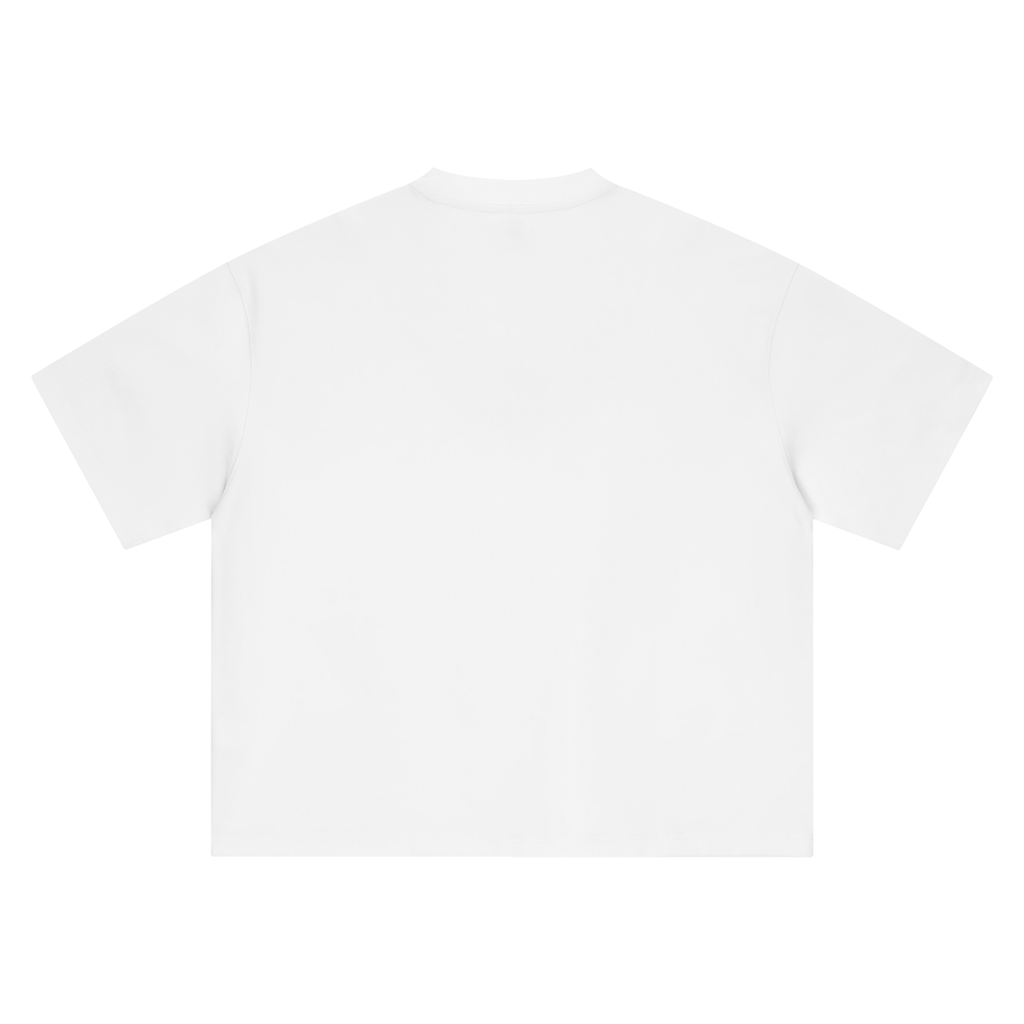 Boxy Oversized T-Shirt Gold Logo