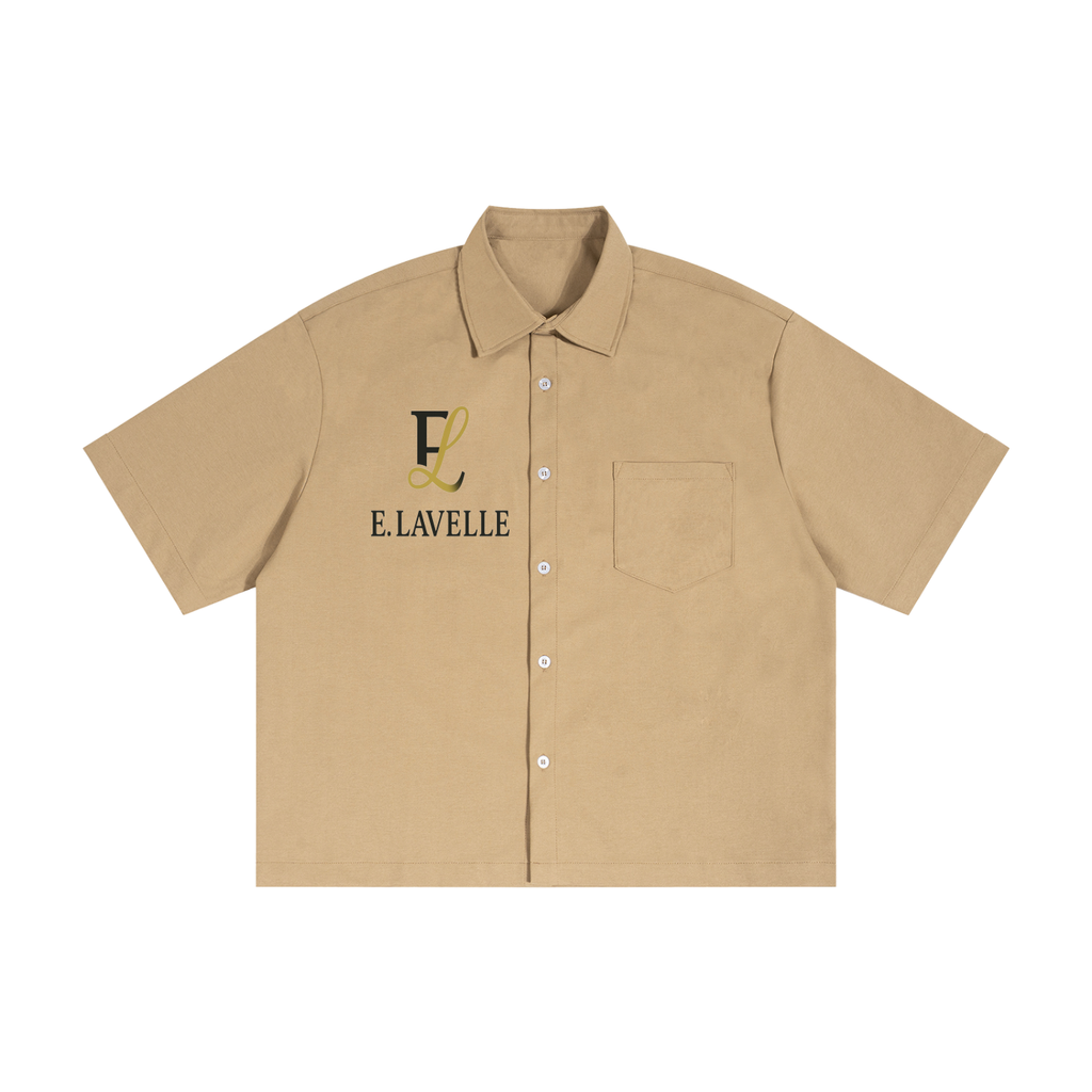 Unisex Boxy Heavyweight Short Sleeve Shirt