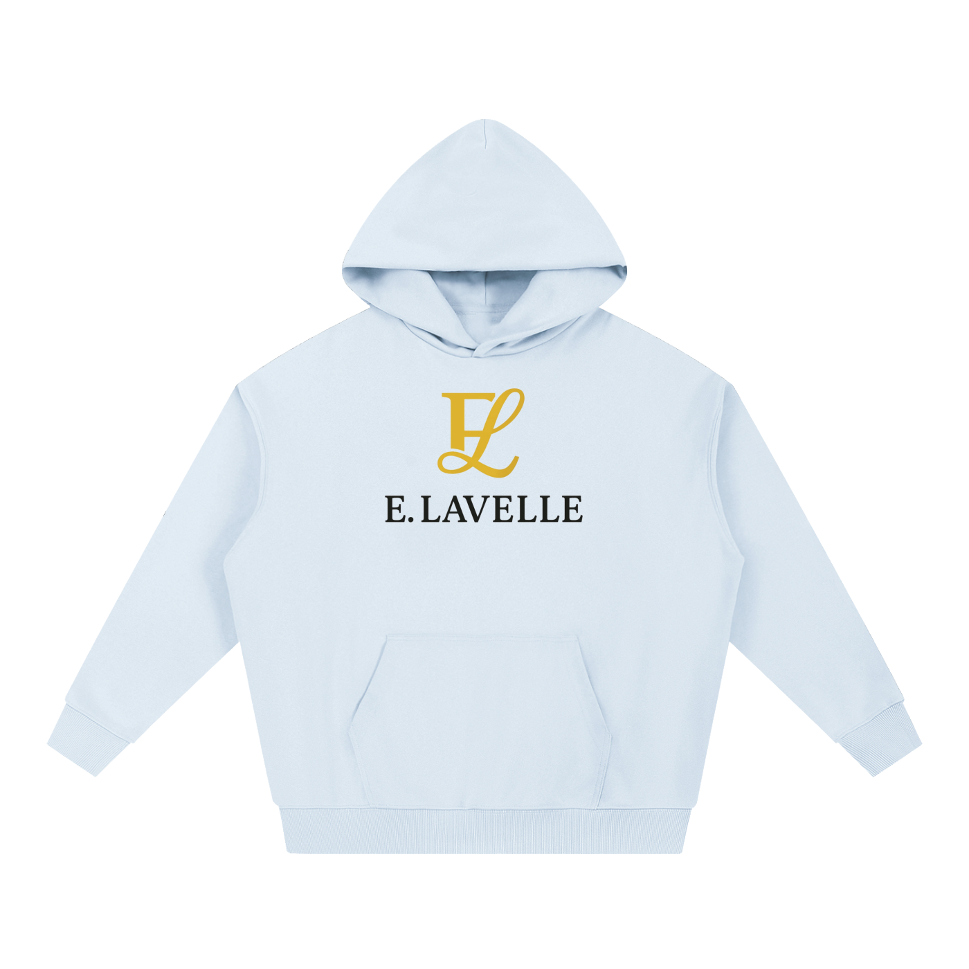 ELavelleEssential Heavyweight Hoodie Gold Logo