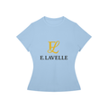 Women’s Slim Fit Performance T-Shirt Gold Logo
