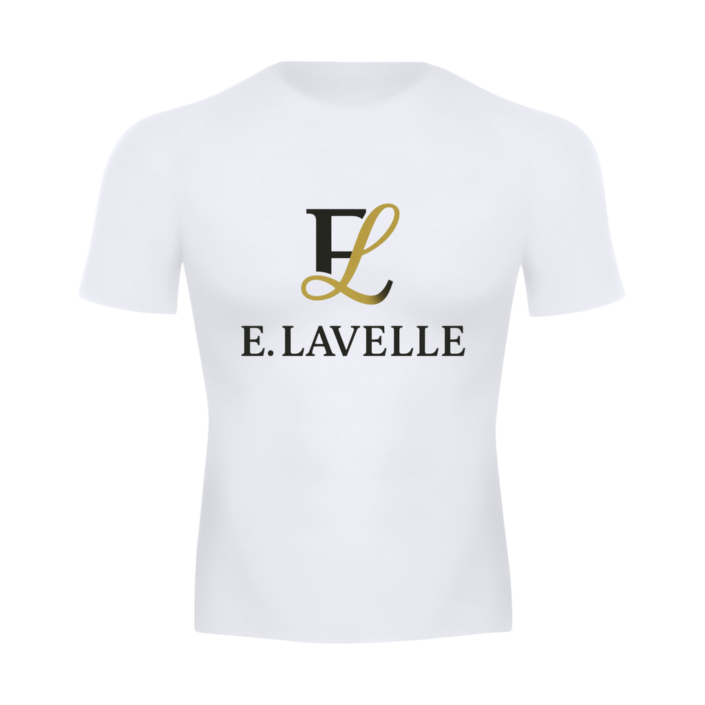 Performance Short Sleeve T-Shirt Black & Gold Logo