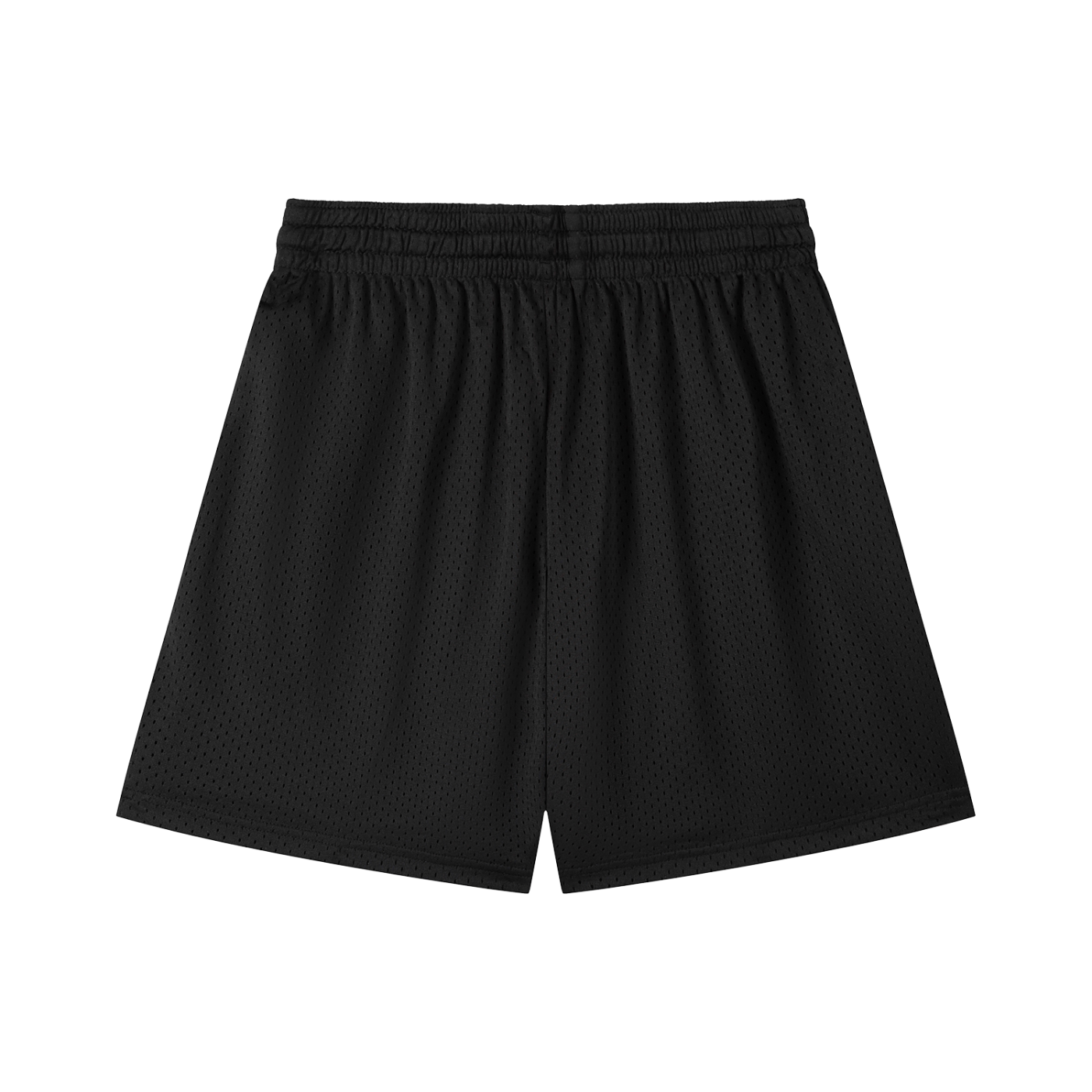 Mesh Drawstring Shorts Gold Logo