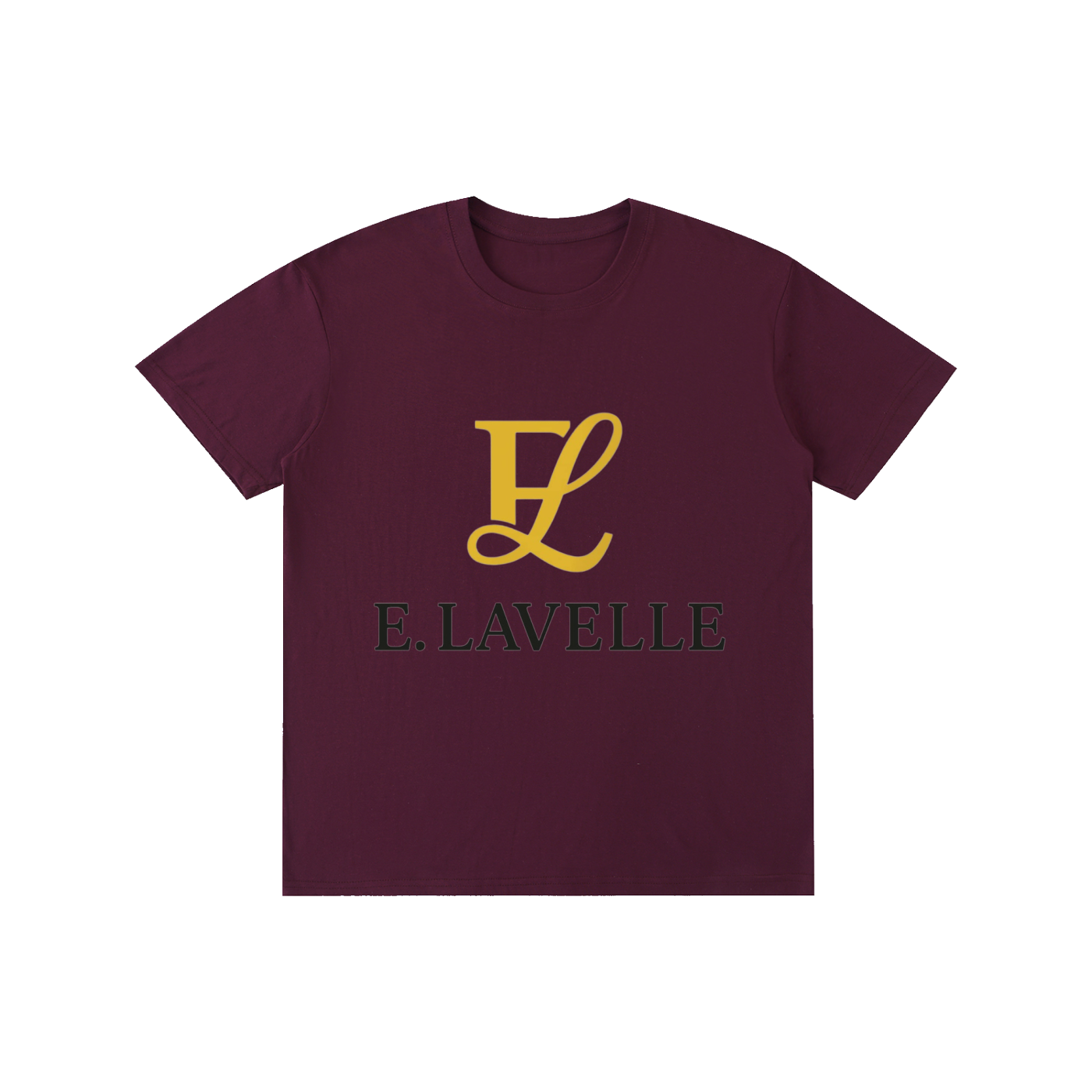 Pure Cotton Unisex T-Shirt Gold Logo