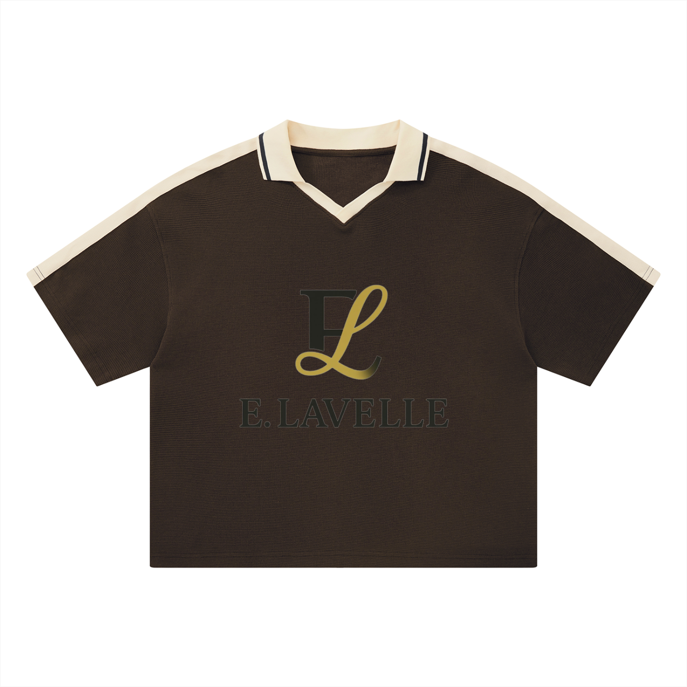 Unisex Color Block Polo Shirt