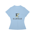 Women’s Slim Fit Performance T-Shirt Black & Gold Logo