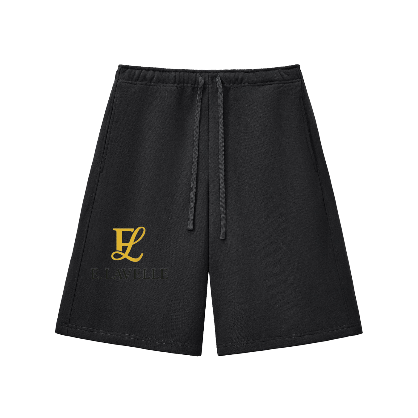 Essential Heavyweight Fleece Shorts Gold Logo
