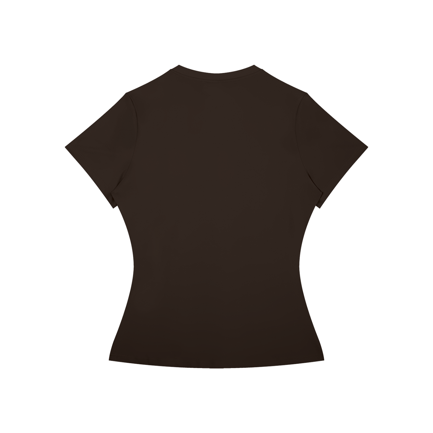 Women’s Slim Fit Performance T-Shirt Black & Gold Logo