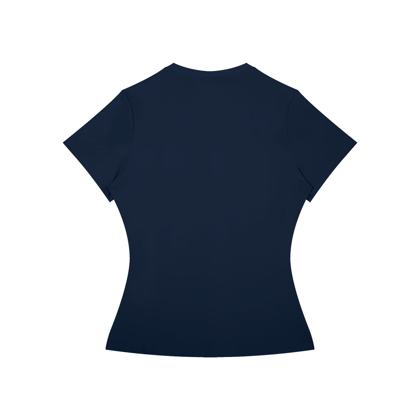 Women’s Slim Fit Performance T-Shirt Black & Gold Logo