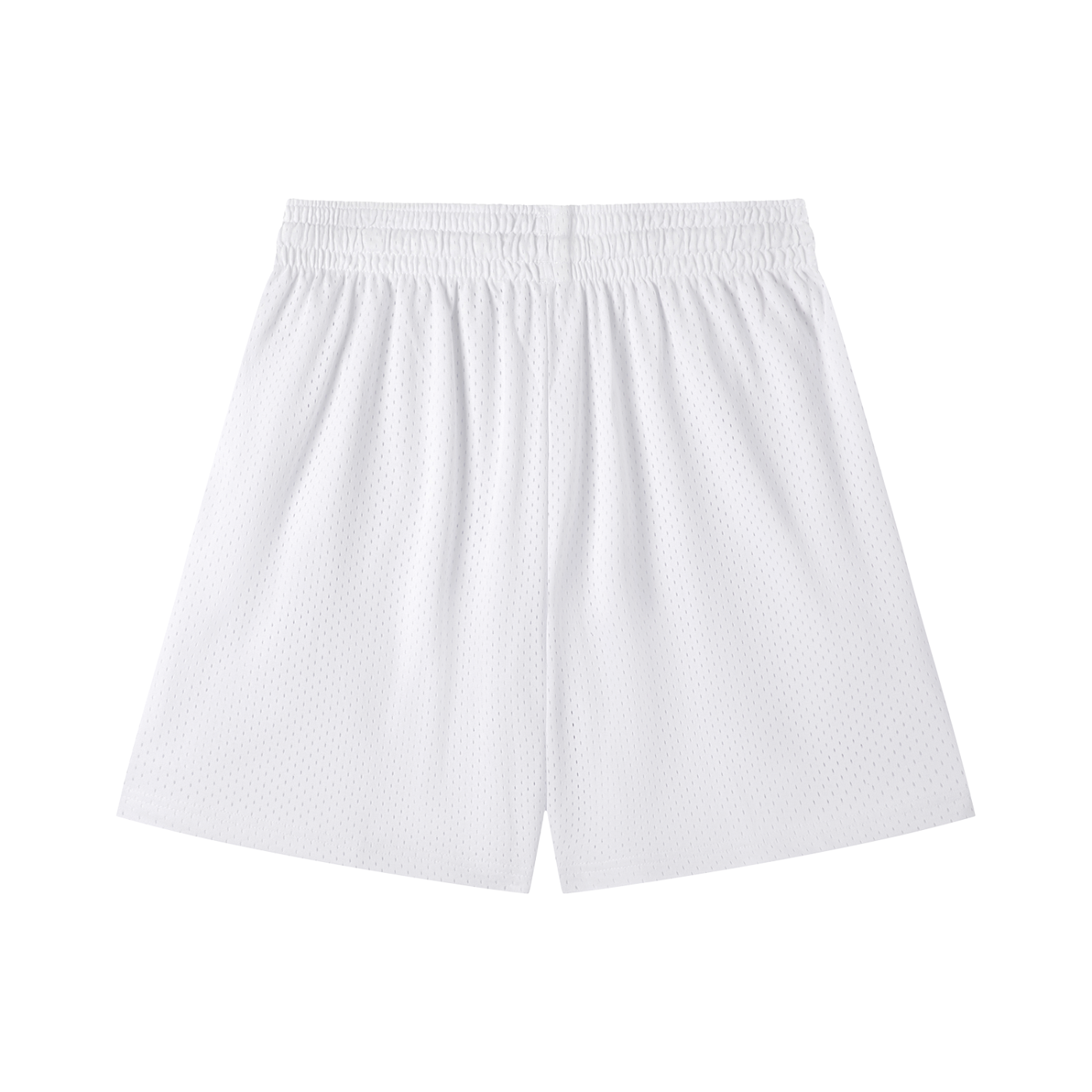 Mesh Drawstring Shorts Gold Logo