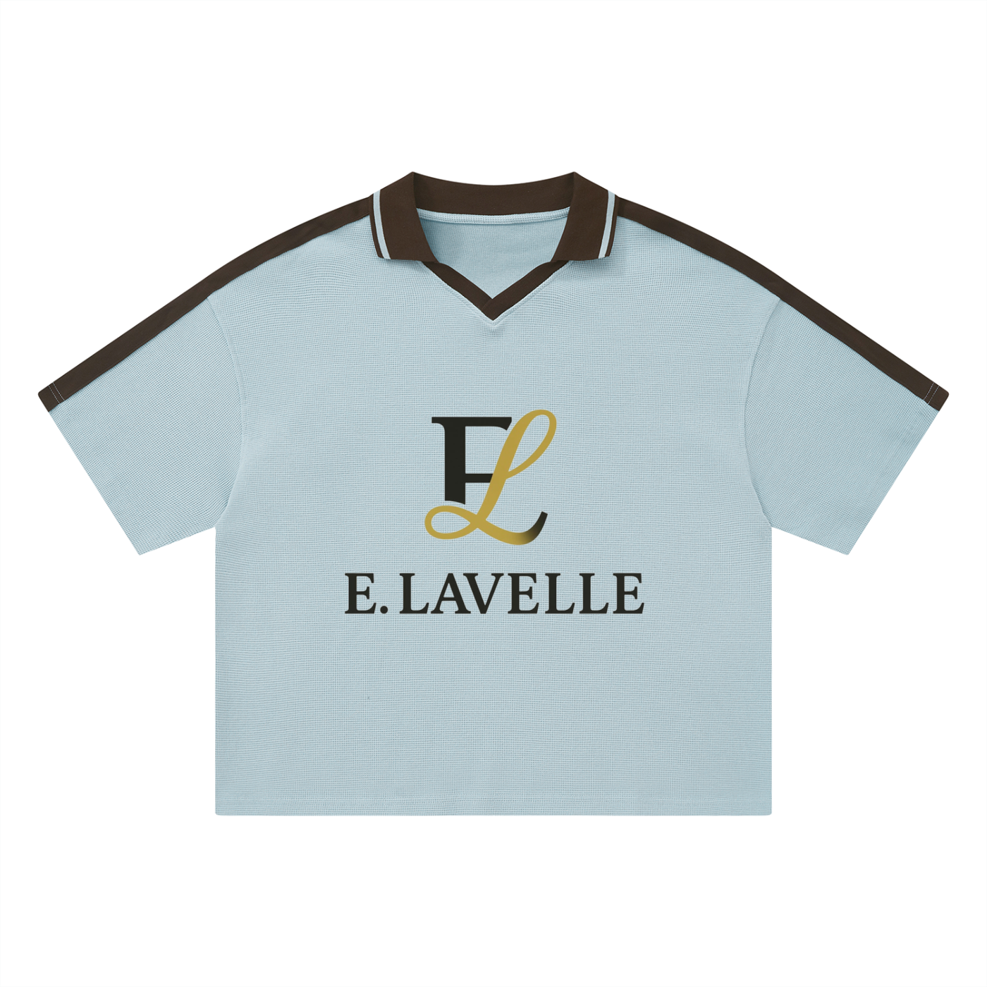 Unisex Color Block Polo Shirt