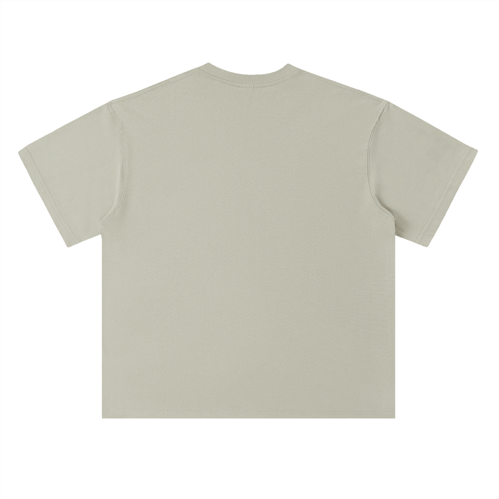 Heavyweight Drop Shoulder Cotton T-Shirt Gold