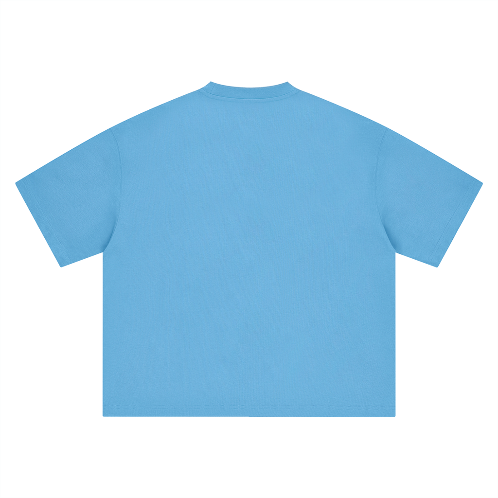 Boxy Oversized T-Shirt Red Logo