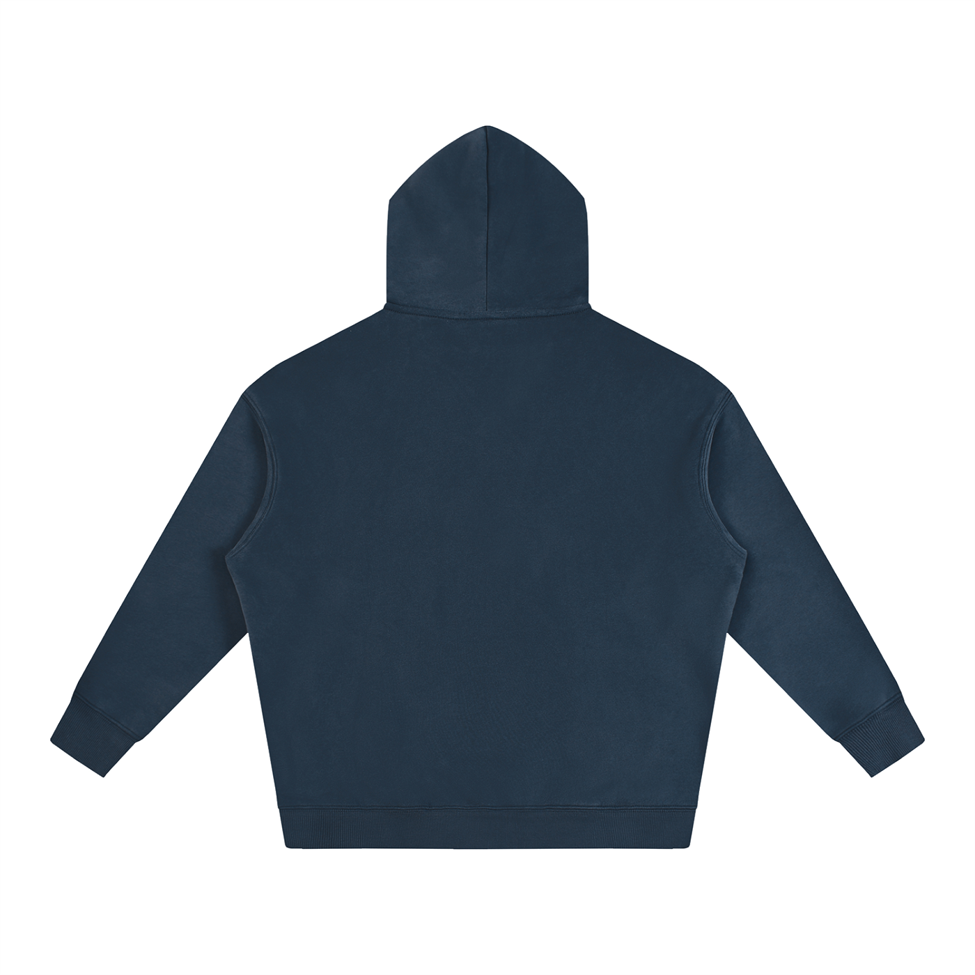 Oversize Fleeced Hoodie Red Logo