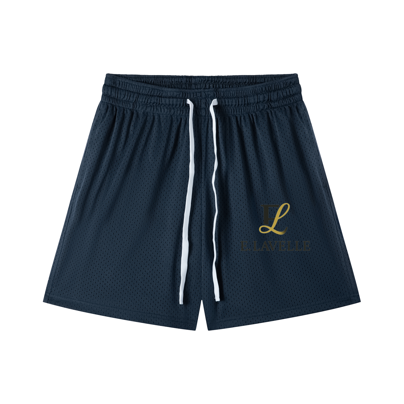 Mesh Drawstring Shorts