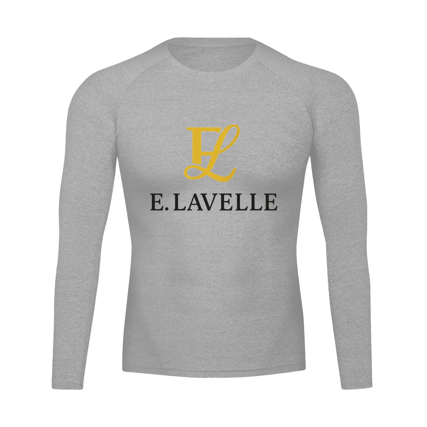 Performance Long Sleeve T-Shirt Gold Logo