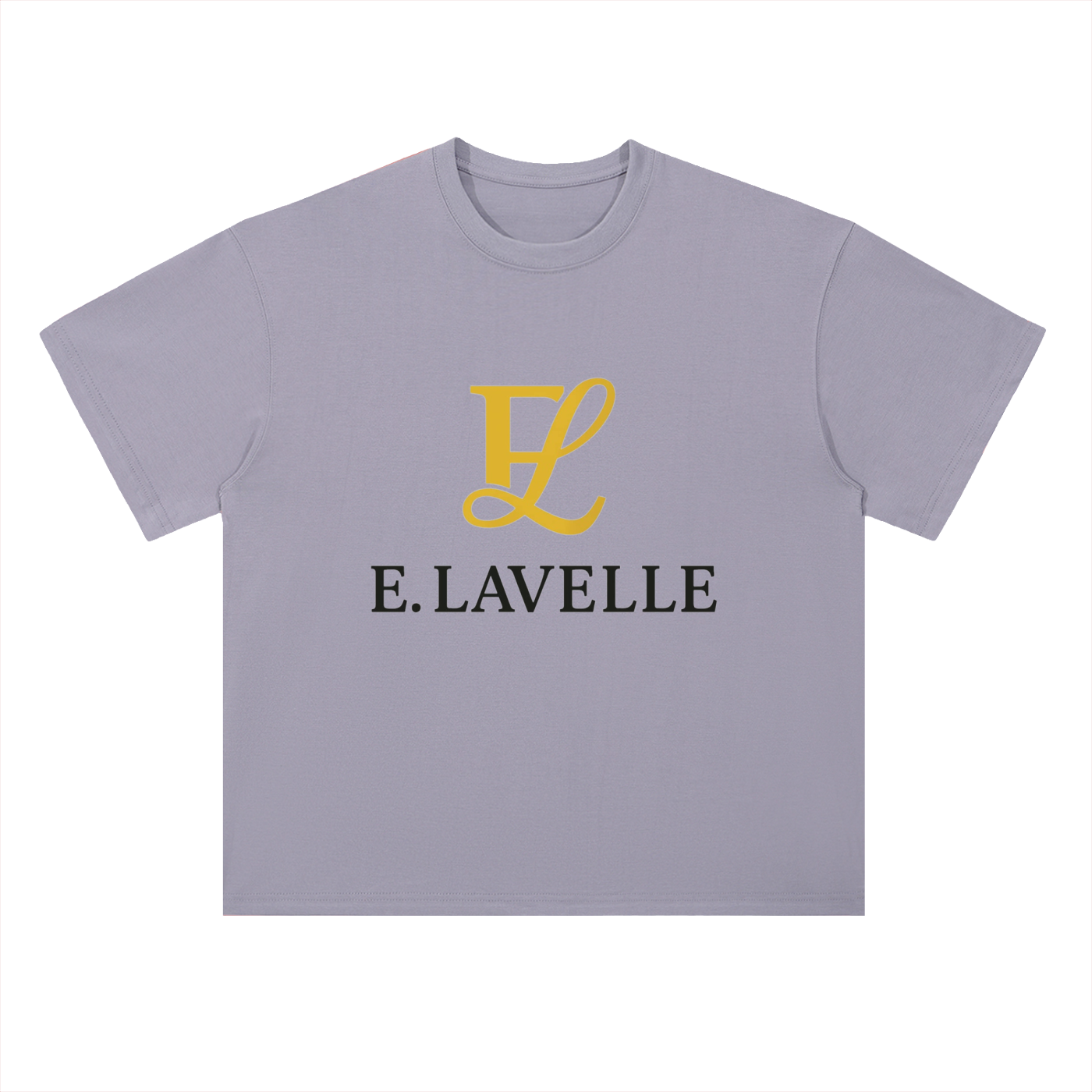 Heavyweight Drop Shoulder Cotton T-Shirt Gold
