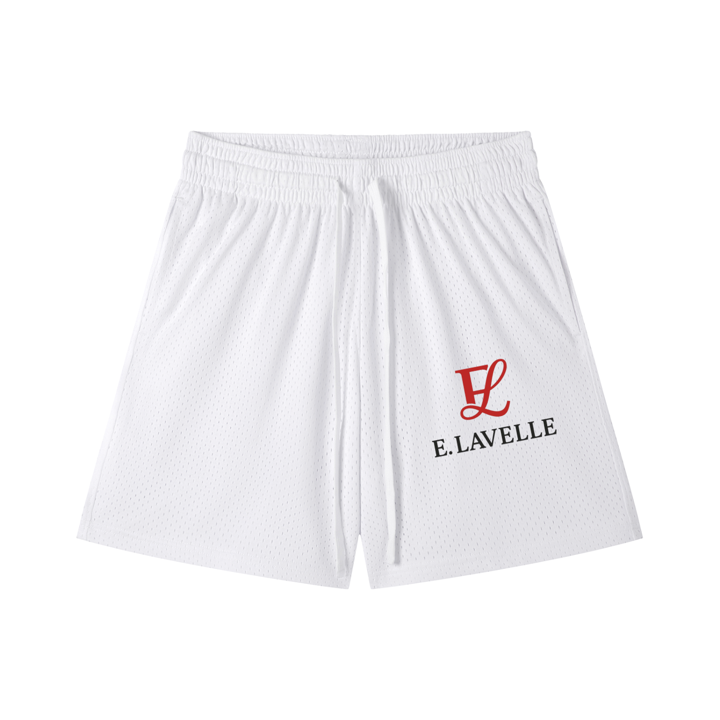 Mesh Drawstring Shorts