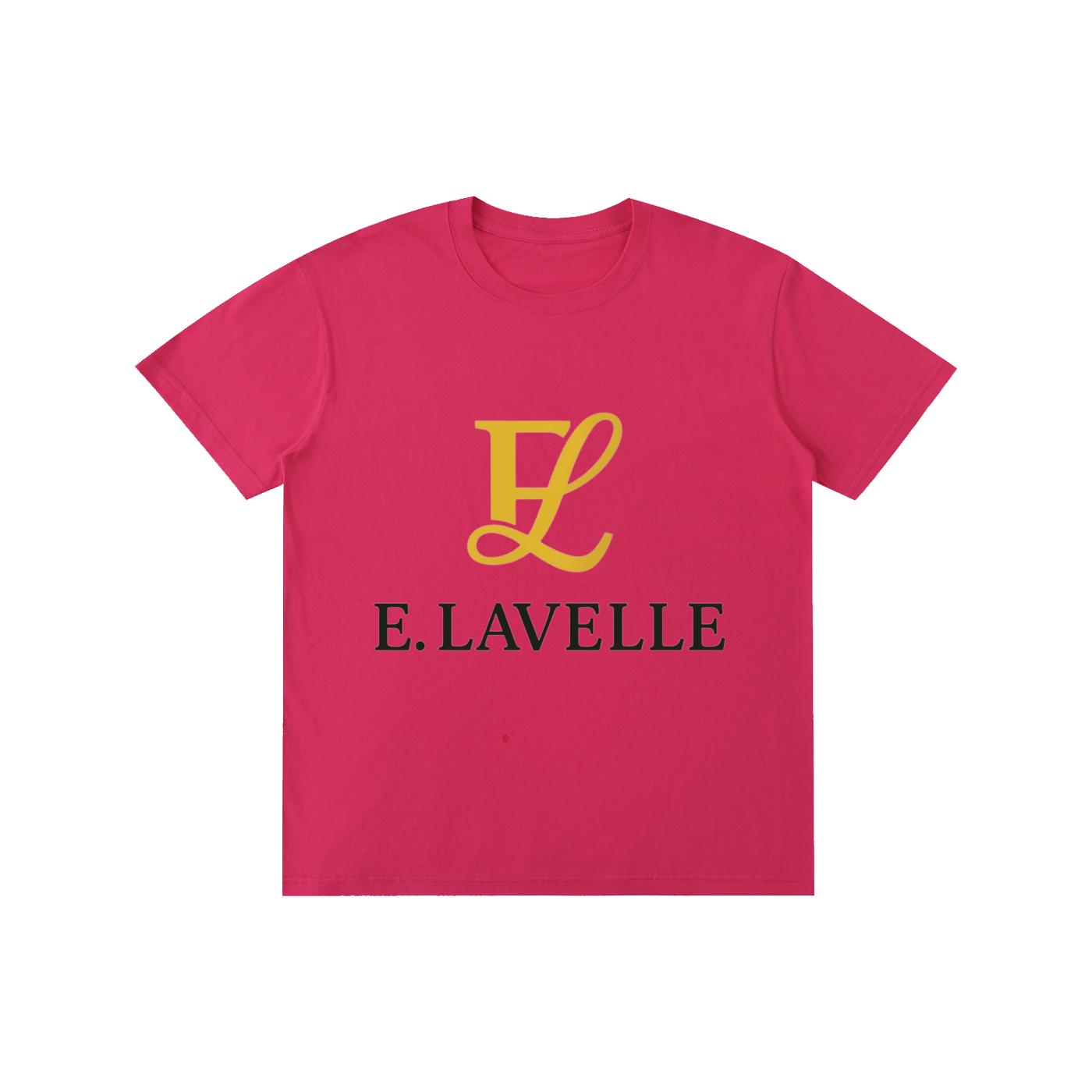 Pure Cotton Unisex T-Shirt Gold Logo