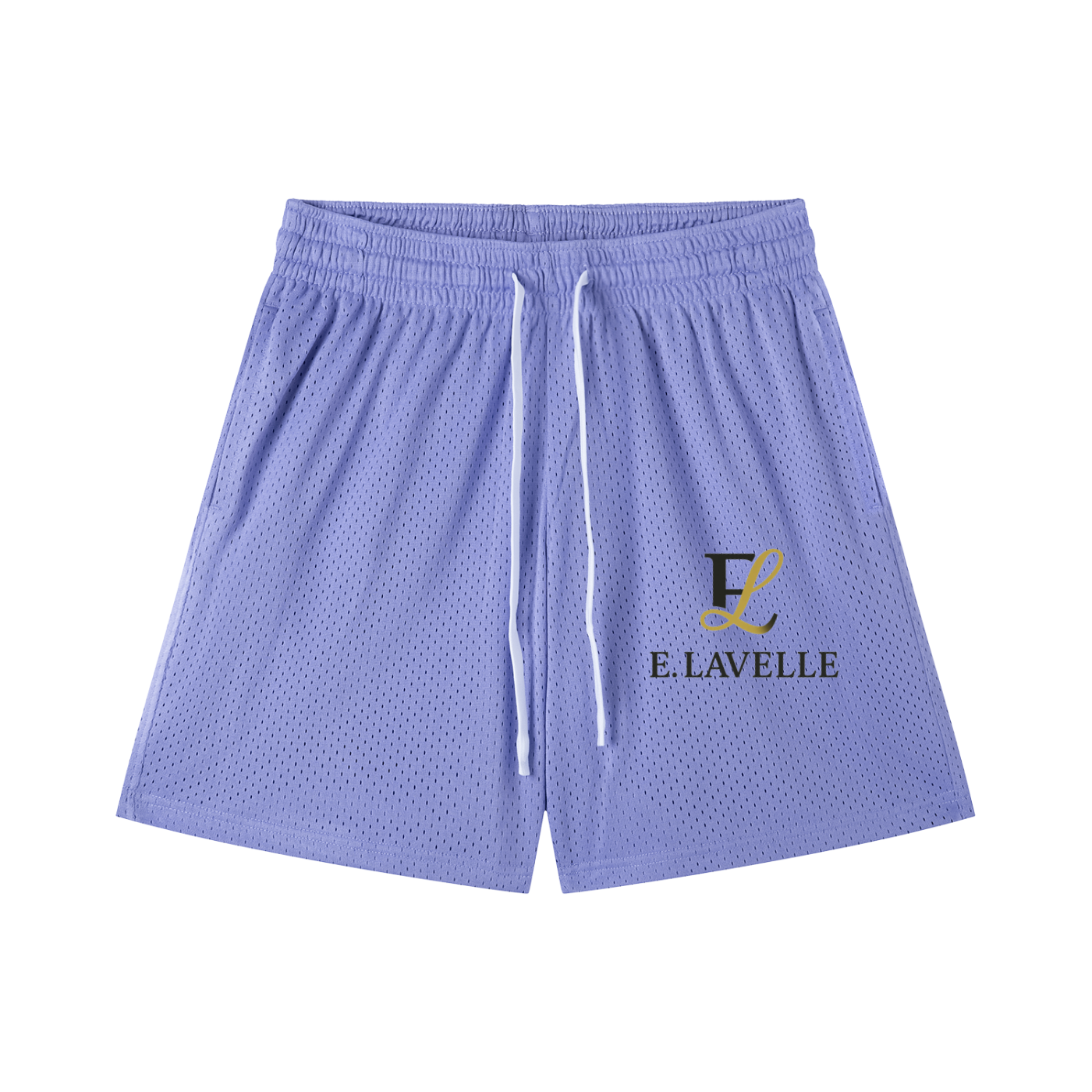 Mesh Drawstring Shorts