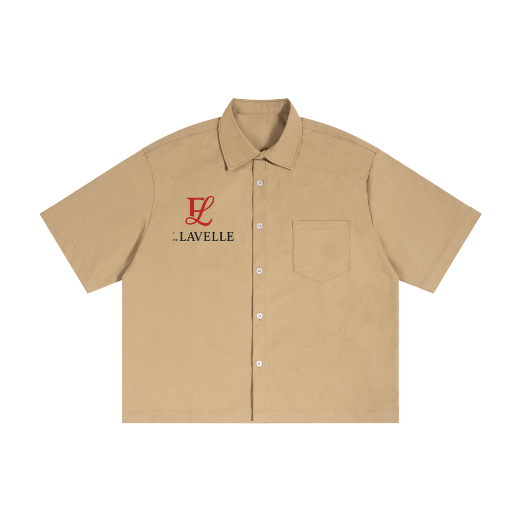 Unisex Boxy Heavyweight Short Sleeve Shirt