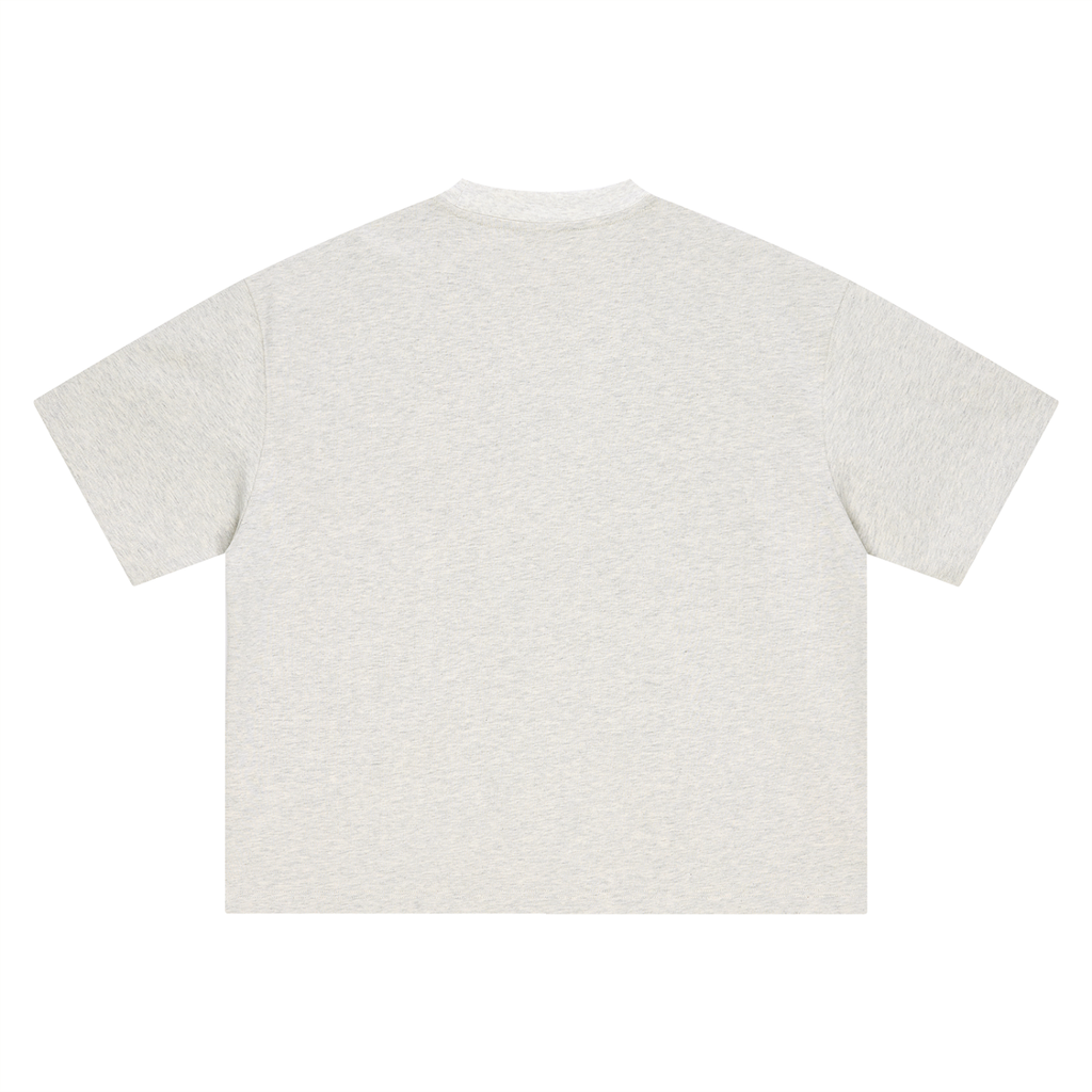 Boxy Oversized T-Shirt Gold Logo