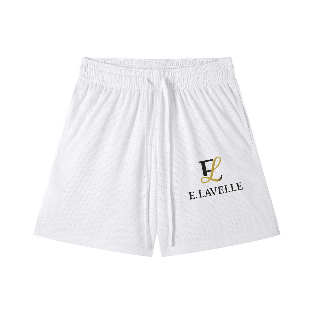 Mesh Drawstring Shorts