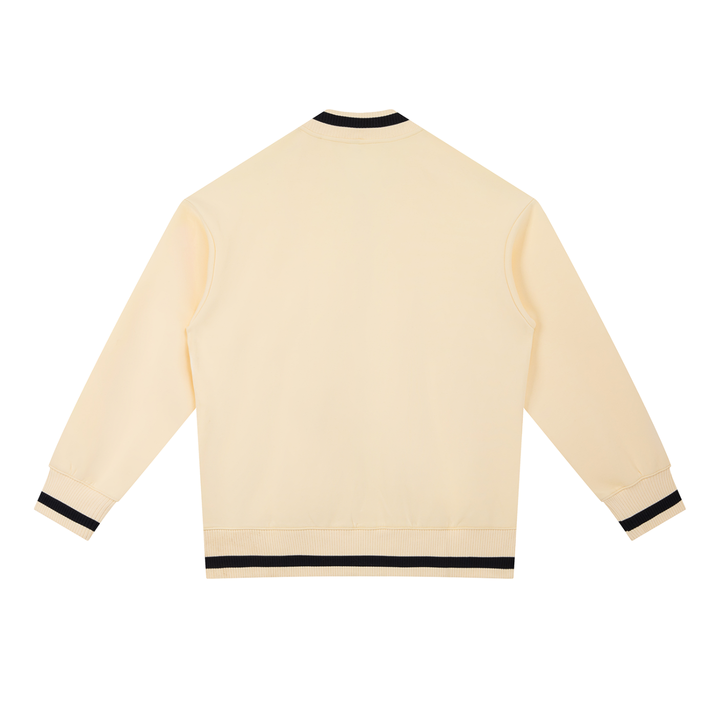 Contrast Piping Zip Bomber Jacket Red Logo