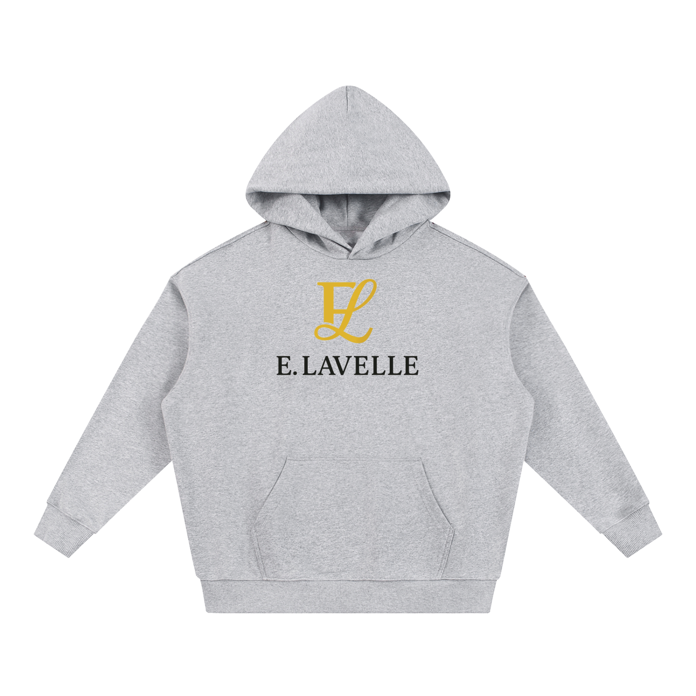 ELavelleEssential Heavyweight Hoodie Gold Logo