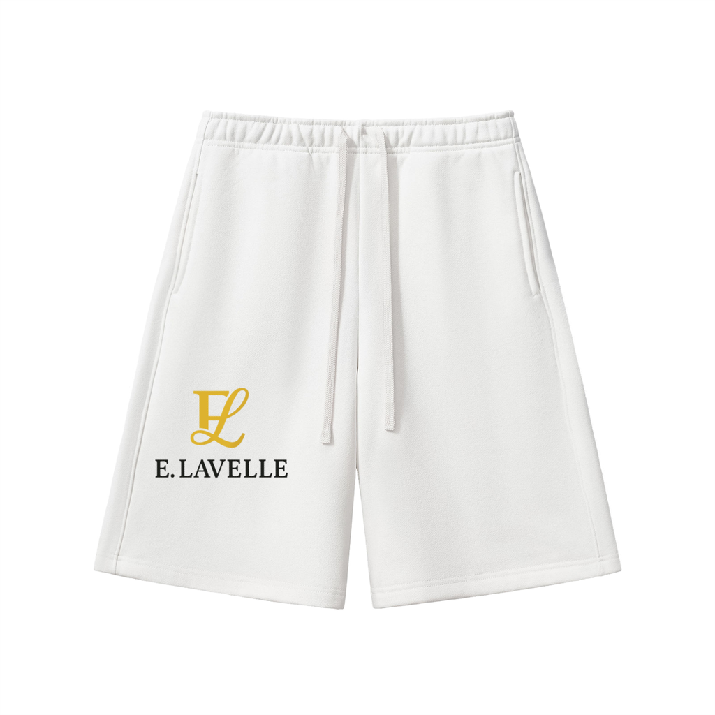 Essential Heavyweight Fleece Shorts Gold Logo