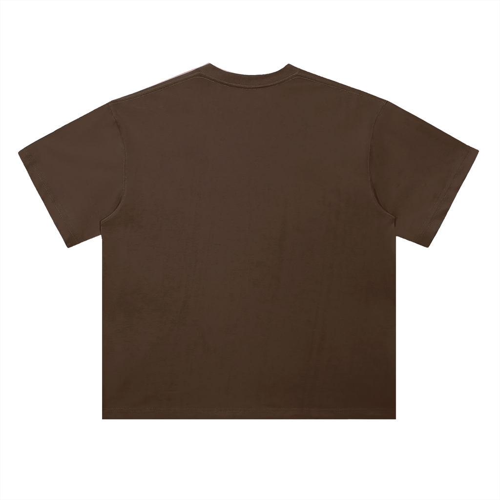 Heavyweight Drop Shoulder Cotton T-Shirt Gold