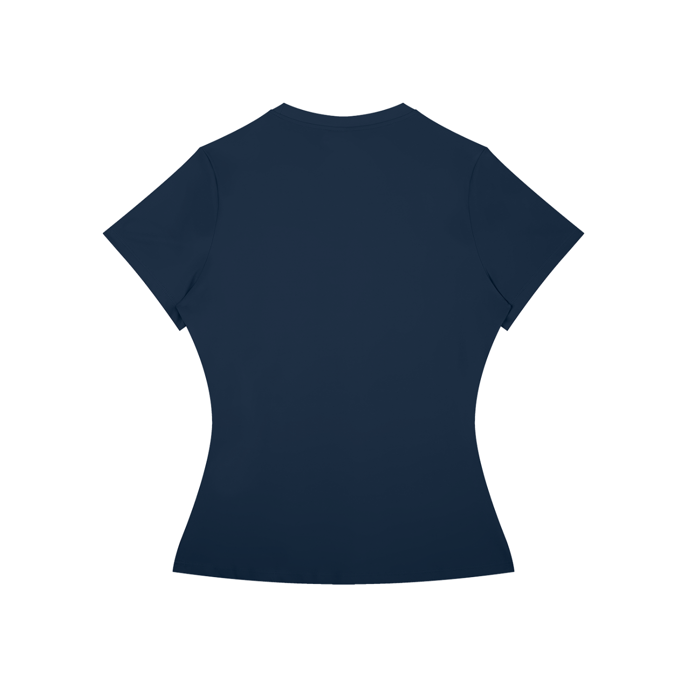 Women’s Slim Fit Performance T-Shirt Black & Gold Logo