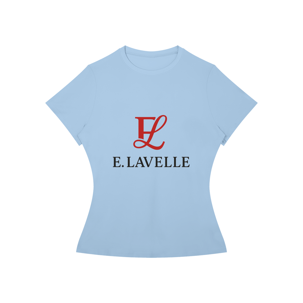 Women’s Slim Fit Performance T-Shirt Red Logo