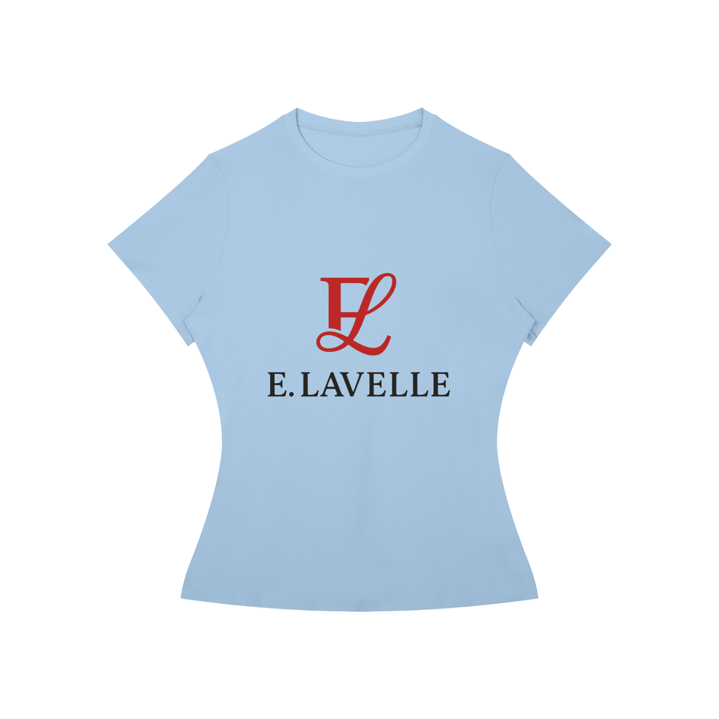 Women’s Slim Fit Performance T-Shirt Red Logo