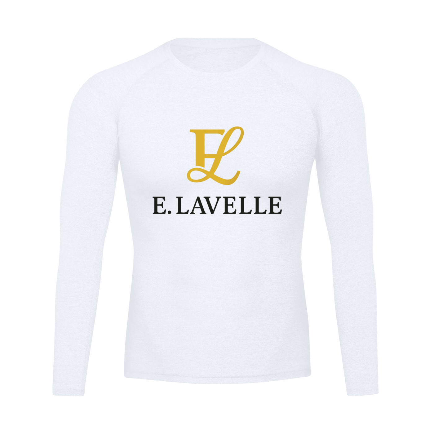 Performance Long Sleeve T-Shirt Gold Logo