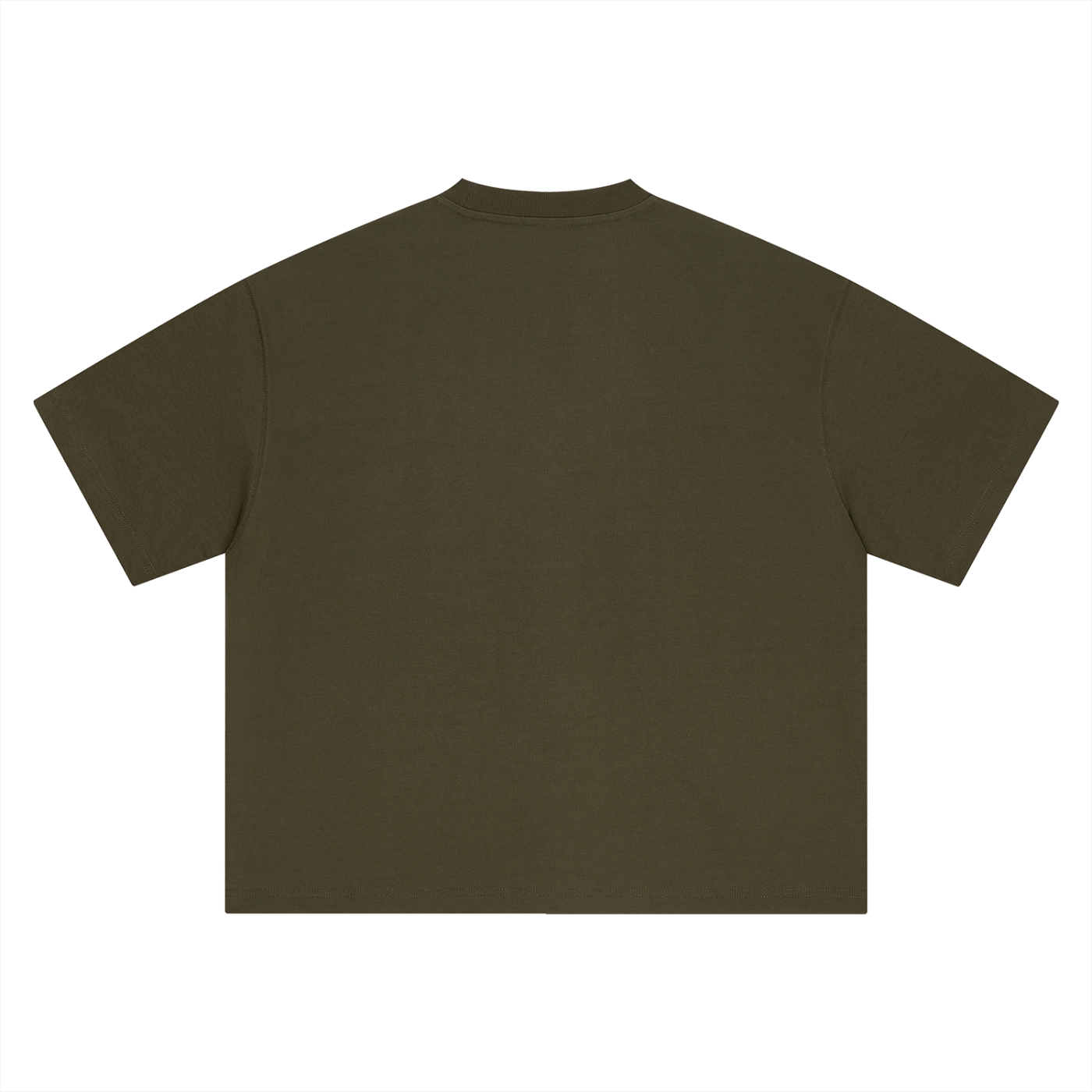 Boxy Oversized T-Shirt Gold Logo